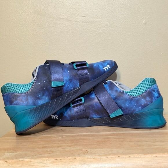 TYR L-1 Lifter Weightlifting Shoes Cosmic Navy Blue Men's Size 13 Women's 14.5 - Picture 4 of 7